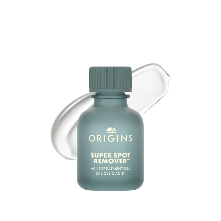 Origins front packaging showing compact tube and clear labeling benefit-targeted treatment