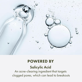Origins product applied to cheek illustrating precise spot application benefit