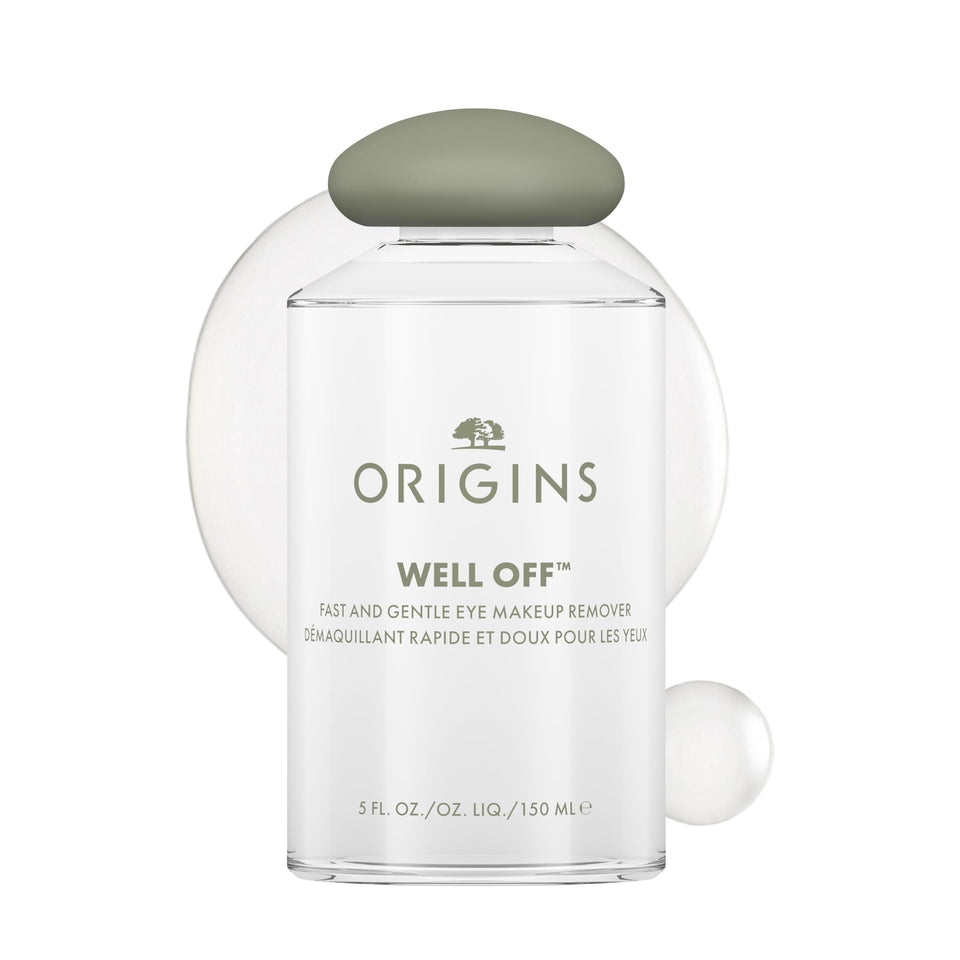 Origins Well Off front packaging showing clean bottle and branding for quick recognition