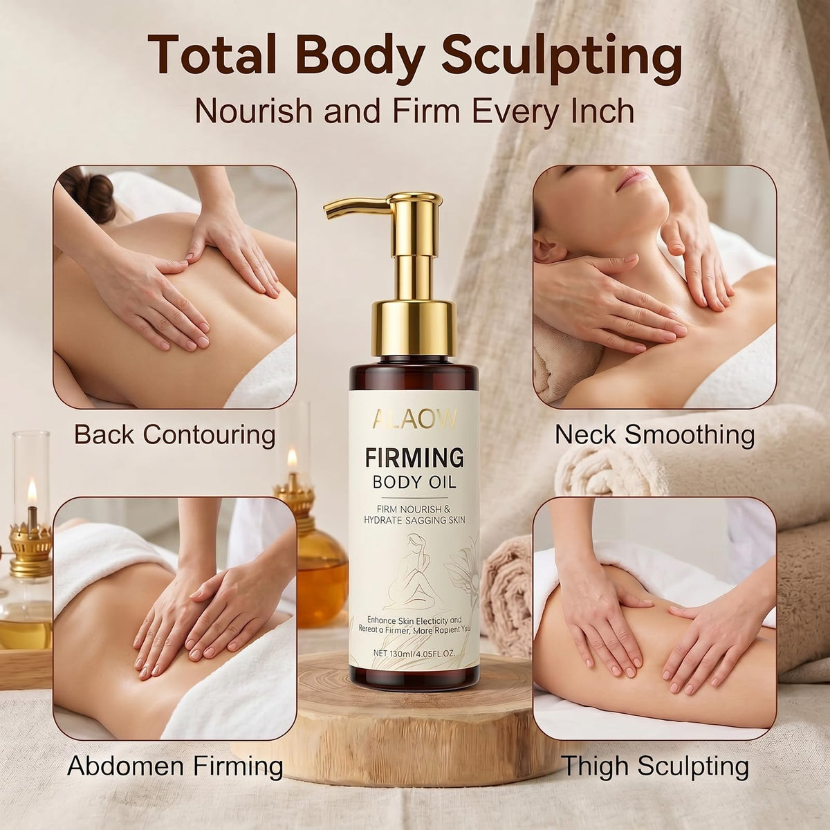 ORIWAve bottle label with ingredients view emphasizing natural oil blend