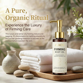 ORIWAve displayed on bathroom shelf in spa setting suggesting daily ritual