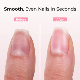 Orly brush applying product smoothly for quick-dry, even coverage