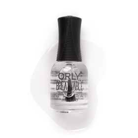 Orly Breathable Clear Coat front bottle showing label and glossy finish benefit