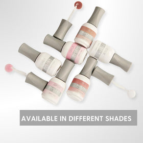 Orly label close-up highlighting formulation details and product benefits