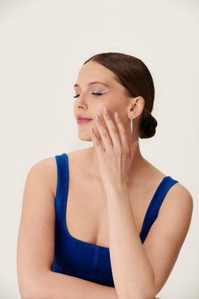 Orly brush stroke of Light Pink demonstrating smooth coverage benefit