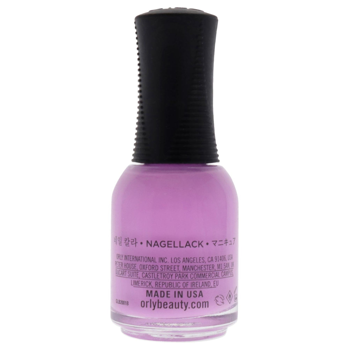 Orly brush and polish texture close-up demonstrating smooth application for even adhesion