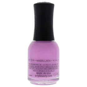 Orly brush and polish texture close-up demonstrating smooth application for even adhesion