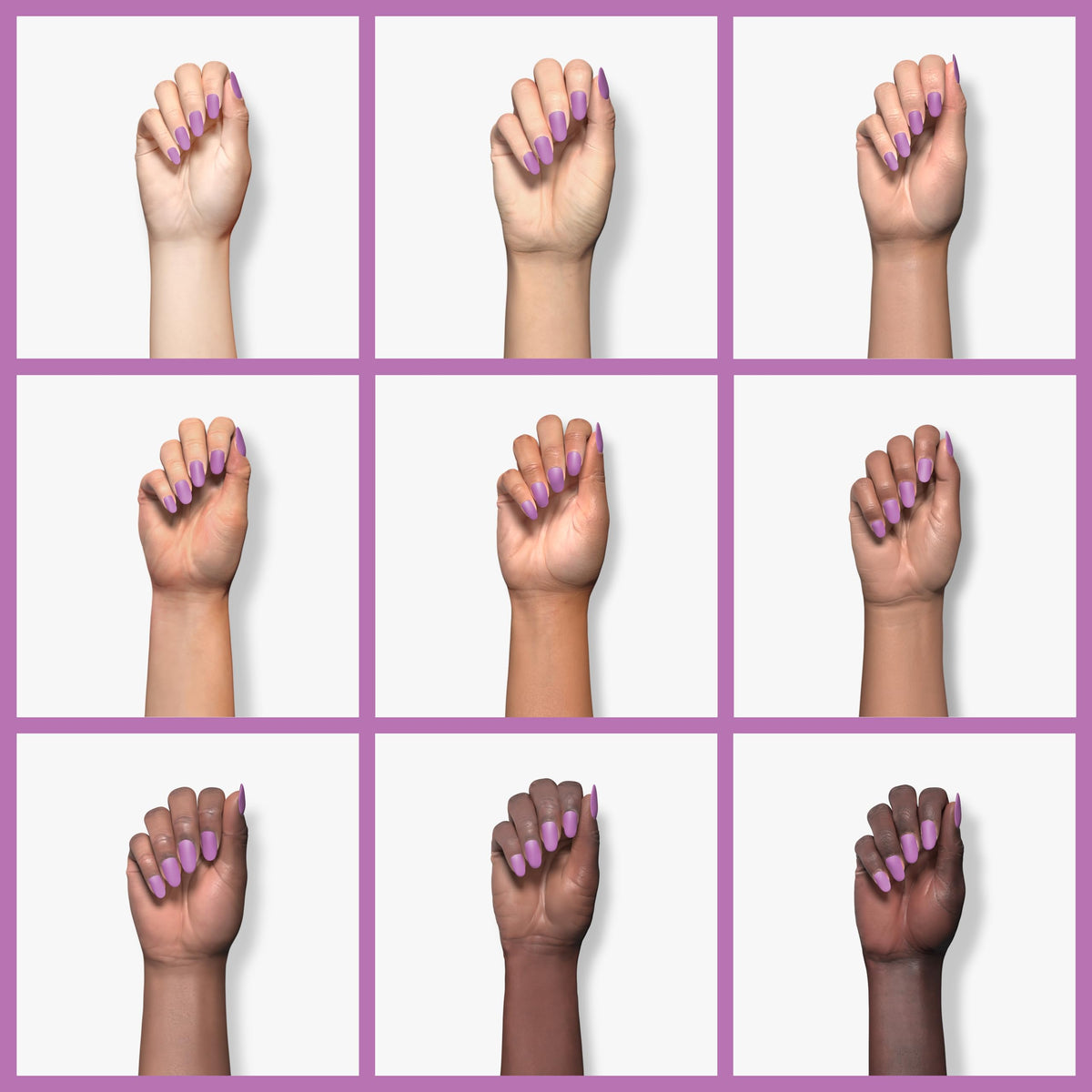 Manicure wearing Orly Kaleidoscope Eyes on hands in lifestyle scene, showcasing color shift