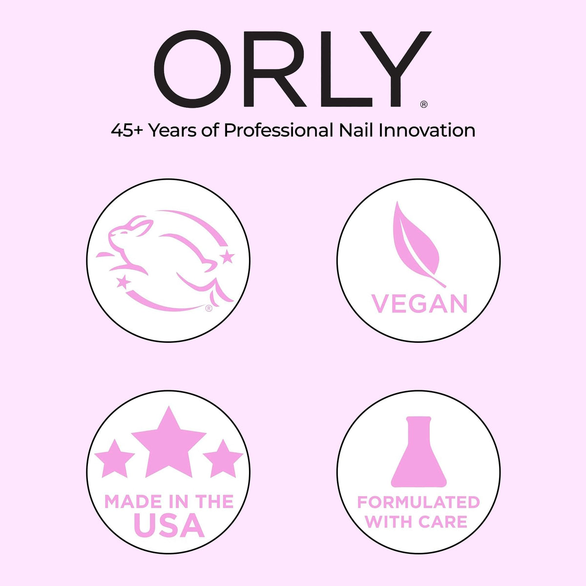 Orly Nailtrition used in a manicure setting for restored resilient nails