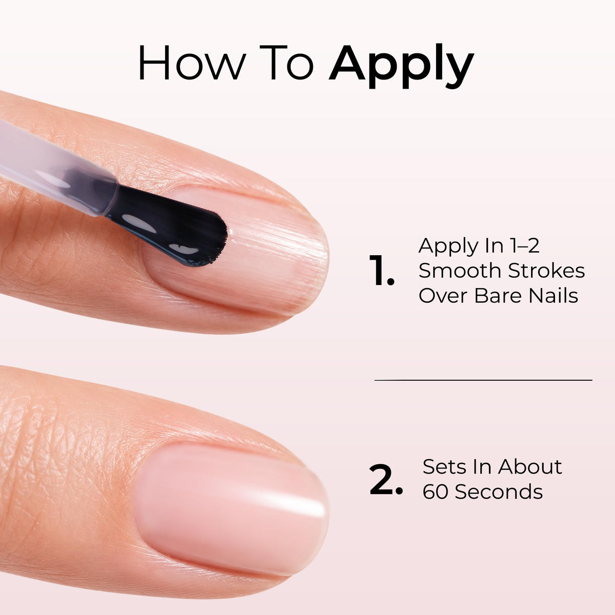 Orly bottle held beside a hand to show 18 ml size and travel-friendly scale