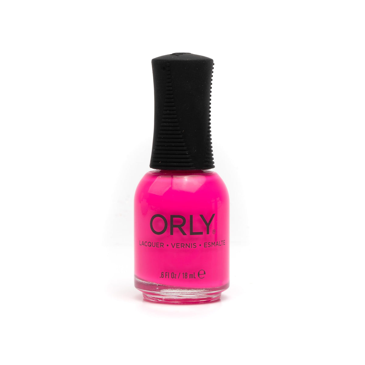 Orly That’s Hot pedicure on feet at beach showing vibrant color and summer-ready look