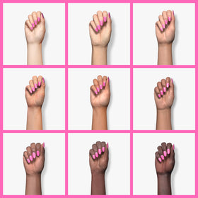 Orly topcoat applied on hand demonstrating chip-resistant protection