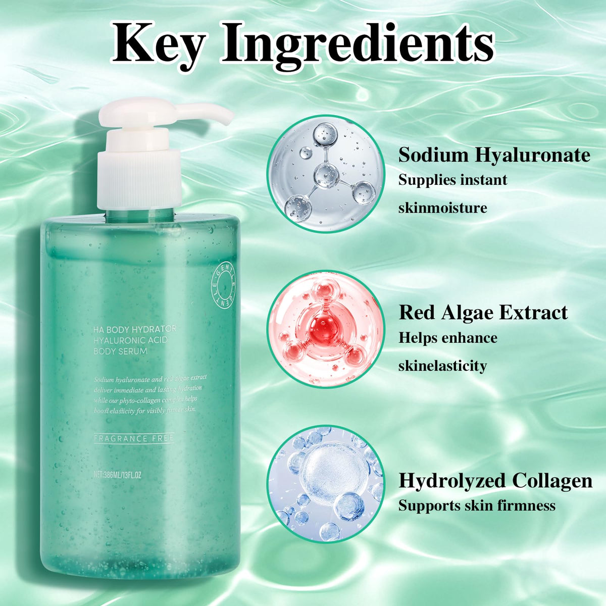 ONRSV product label with red algae extract highlighted for long-lasting moisture