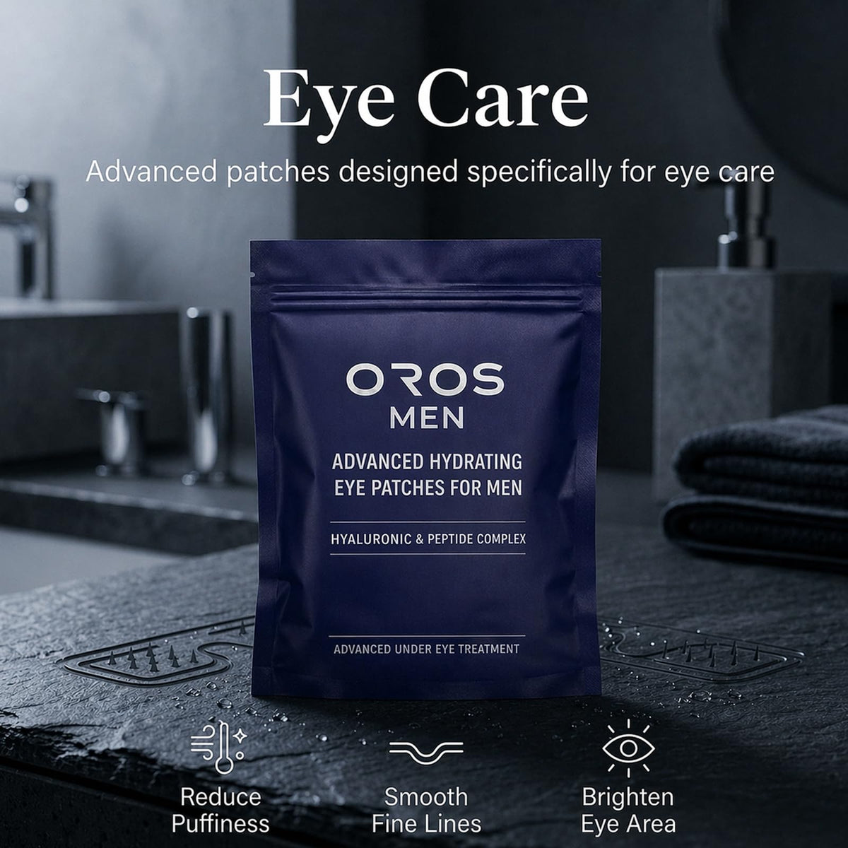 OROS MEN side profile showing secure fit that stays in place during movement