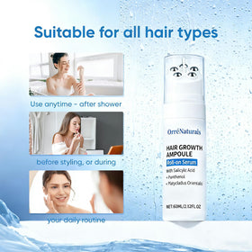 ORRÉNATURALS lifestyle on bathroom counter illustrating easy integration into daily routine