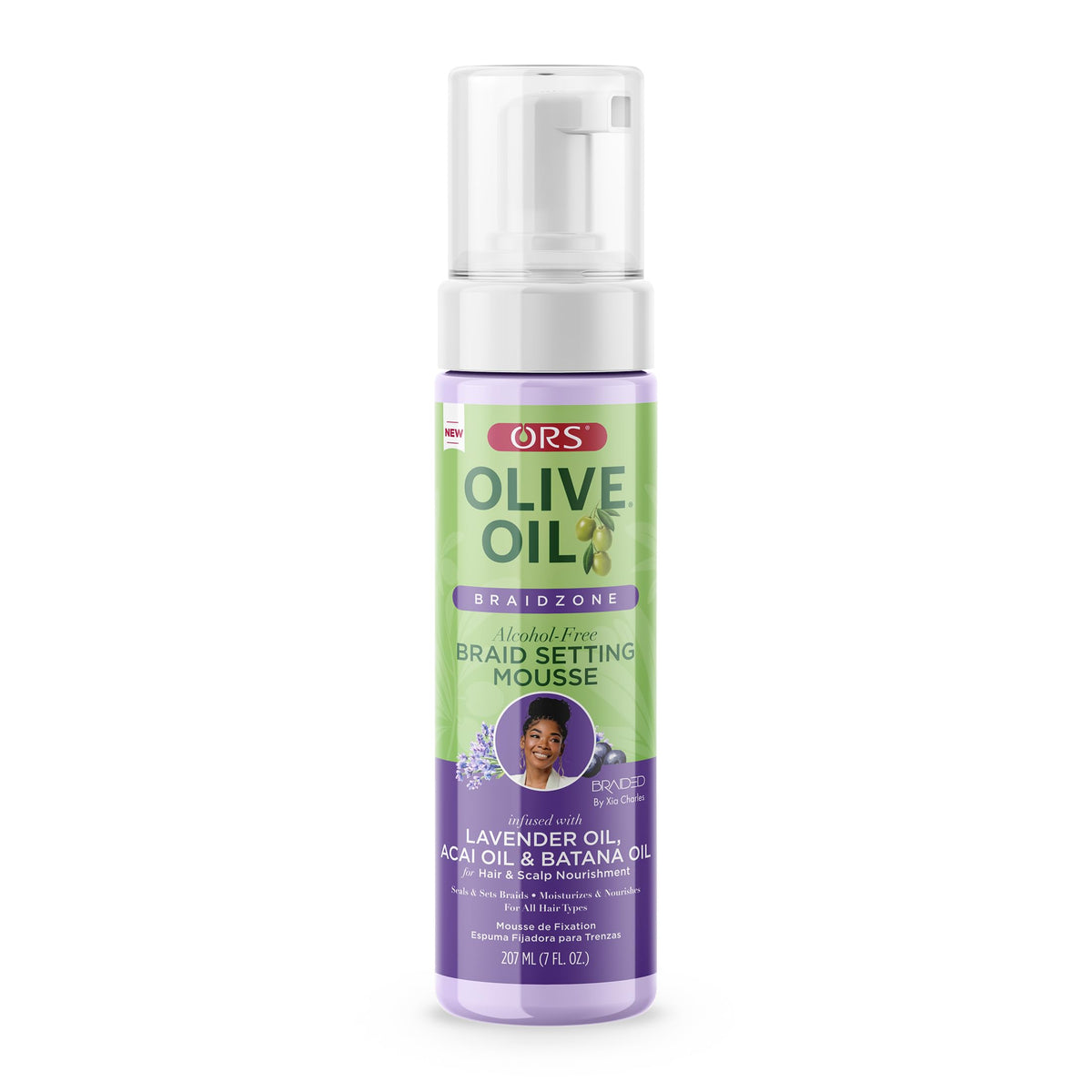 ORS Braidzone front packaging showing product and benefits