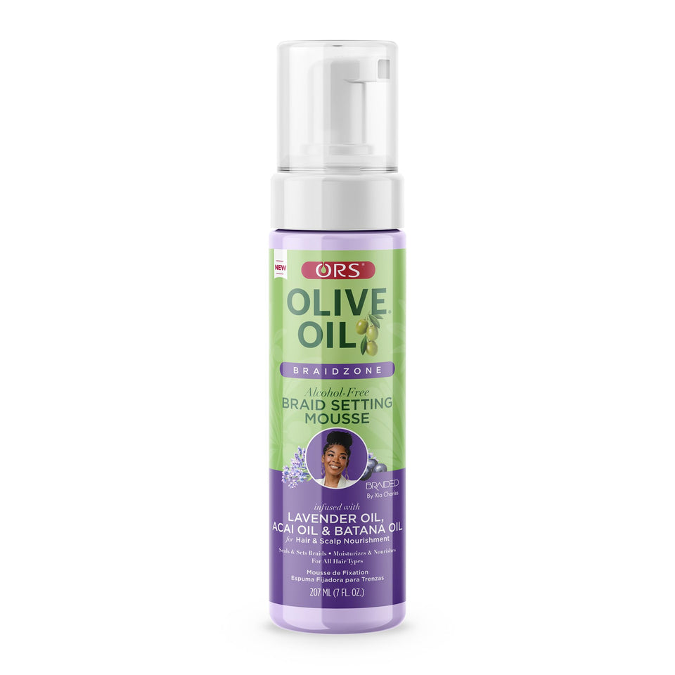ORS Braidzone front packaging showing product and benefits