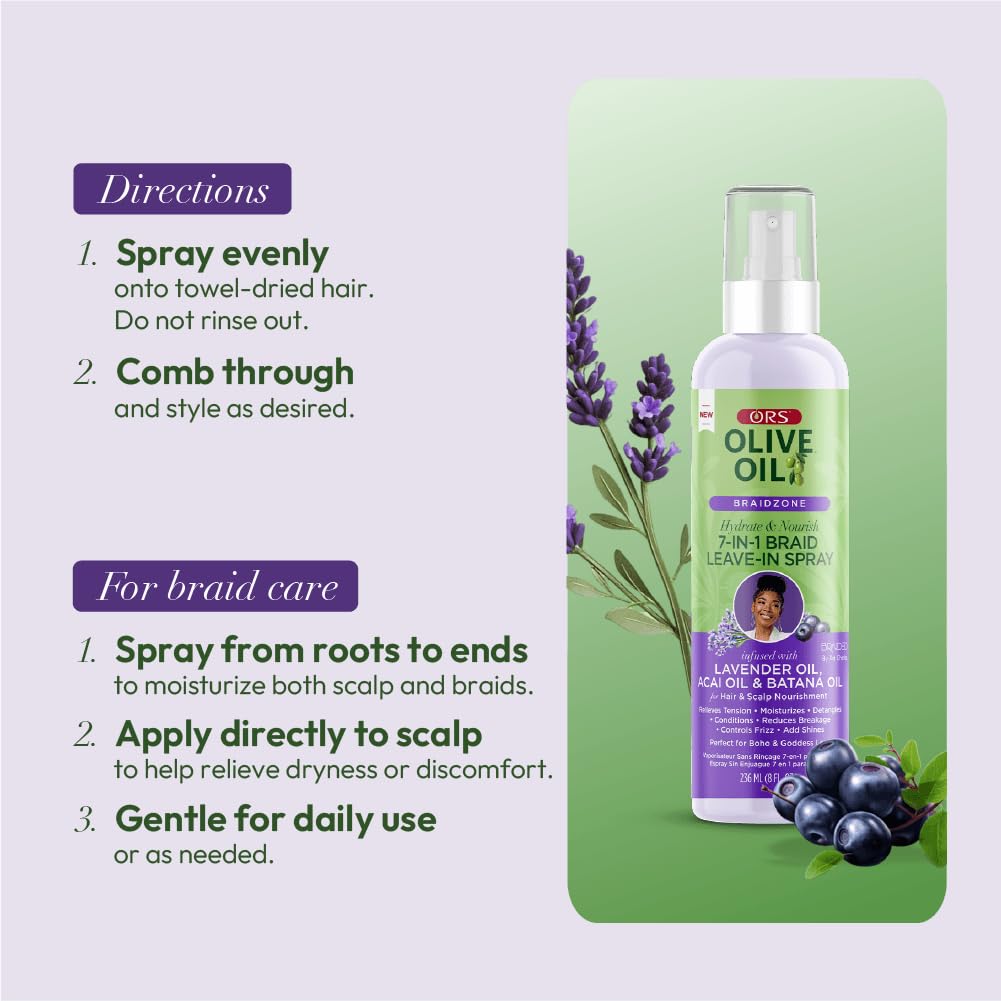 ORS on bathroom counter with styling tools illustrating daily refresh benefit