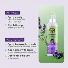 ORS on bathroom counter with styling tools illustrating daily refresh benefit