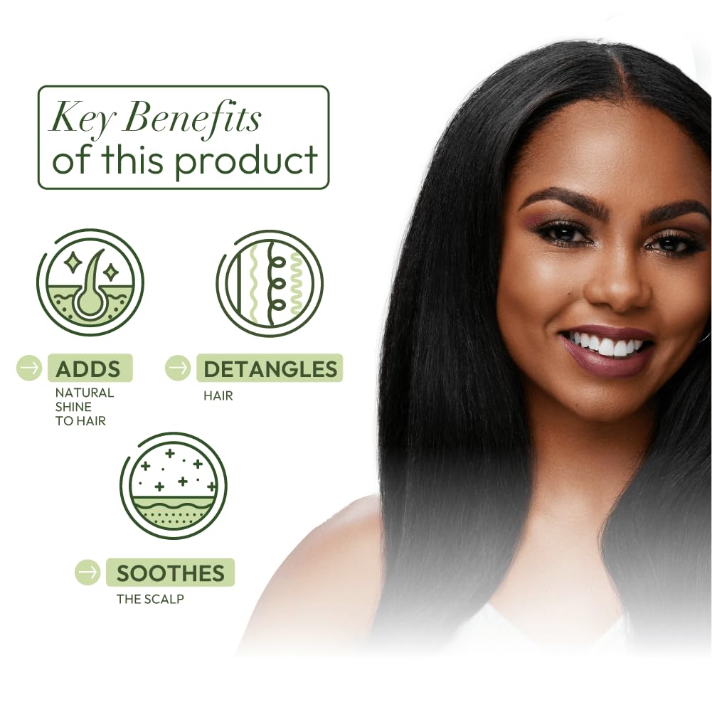 ORS creamy conditioner texture close-up illustrating smooth slip and spreadability