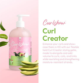 ORS Curlshow open jar showing cream texture and smooth spreadability benefit