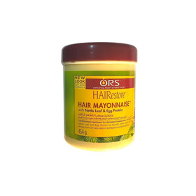 ORS HAIRestore front jar showing label and 16 oz size for easy identification and choice