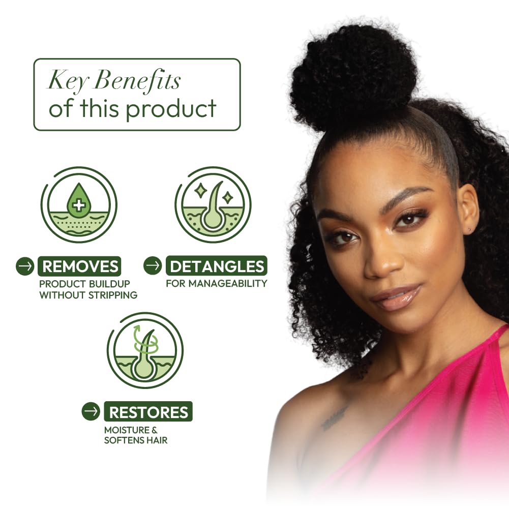 ORS conditioner creamy texture close-up for deep moisture benefit