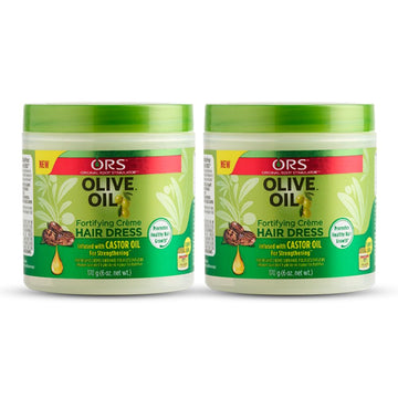 ORS front packaging jar showing label and product size, highlighting nourishing formula
