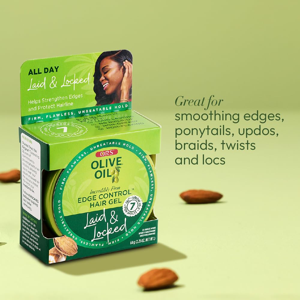 ORS used on lace front hairline delivering neat, natural-looking hold