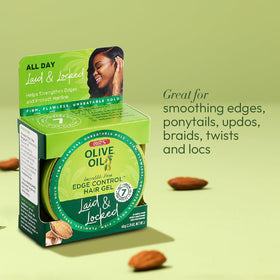 ORS used on lace front hairline delivering neat, natural-looking hold