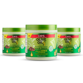 ORS Olive Oil Fortifying Cream front packaging showing 6 oz jar and benefits