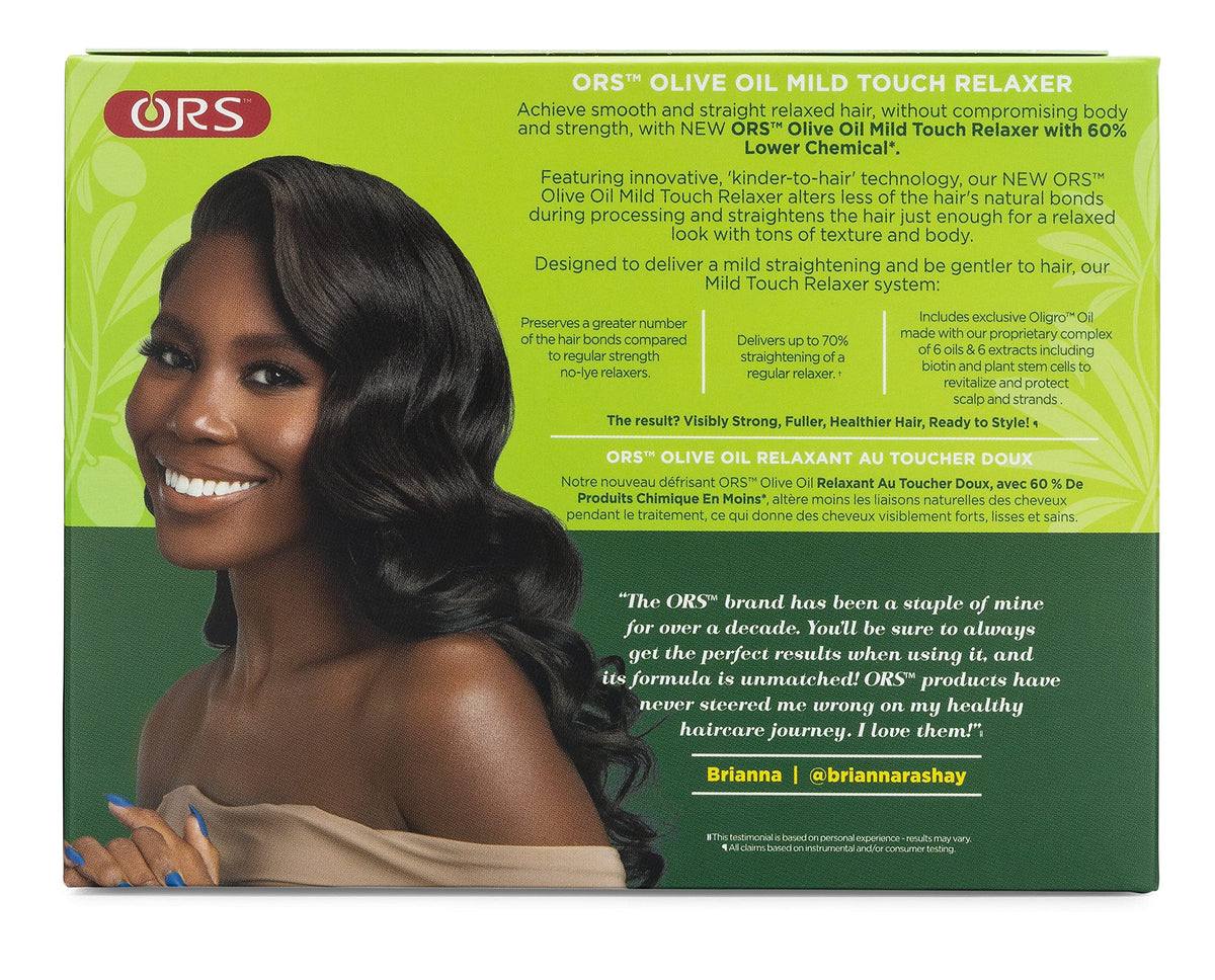 ORS Olive Oil cream texture close-up demonstrating smooth consistency