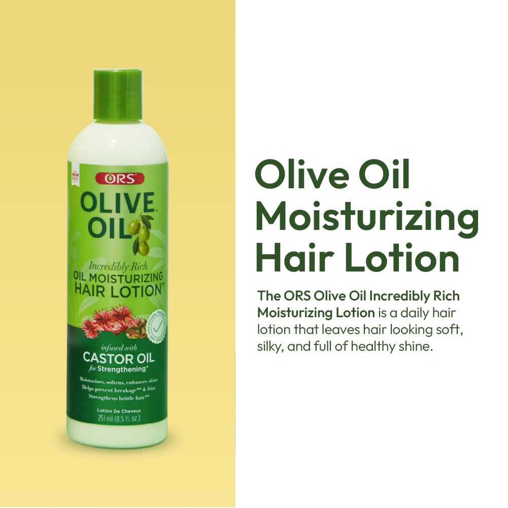 ORS lotion pouring texture close-up highlighting moisturization