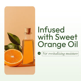 ORS shampoo pouring into hand demonstrating gentle cleansing benefit