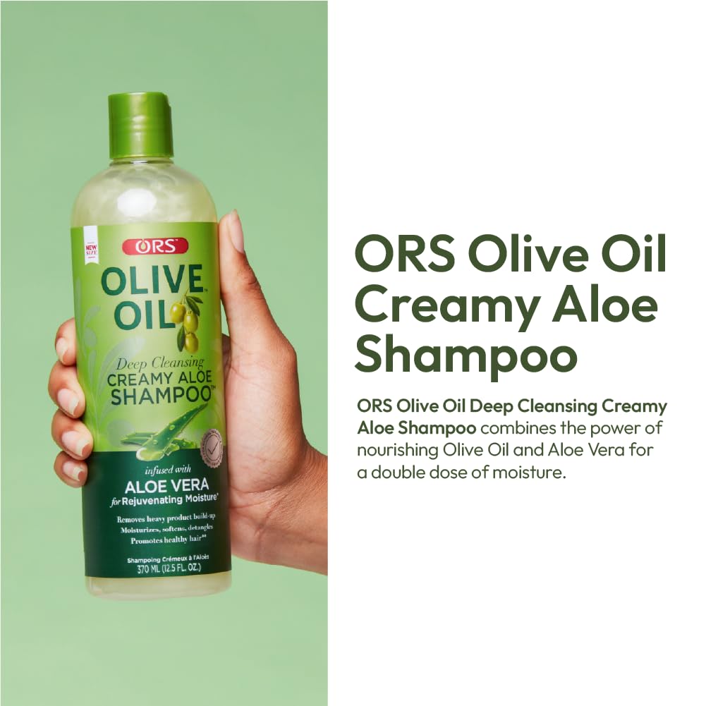 ORS label and pump close-up highlighting ingredient transparency and ease