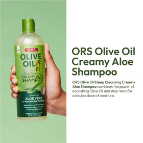 ORS label and pump close-up highlighting ingredient transparency and ease