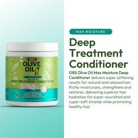ORS cream texture close-up showing rich consistency for detangling