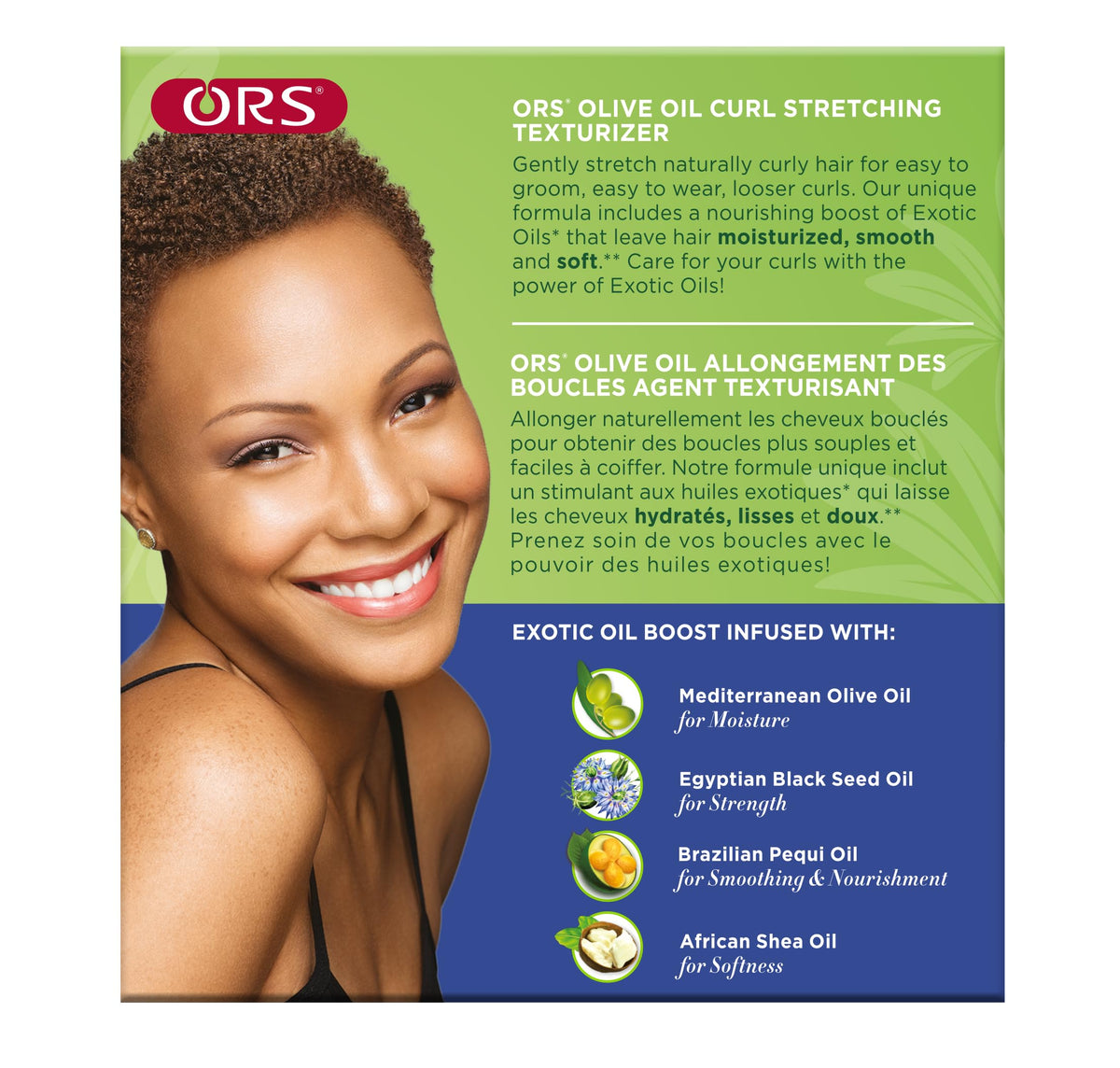 ORS close-up cream texture highlighting nourishing exotic oils