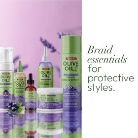 ORS scalp application showing soothing effect on dry scalp and comfort