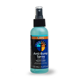 ORS tea tree anti bump spray front packaging shows label and bottle benefit