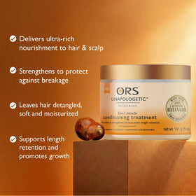 ORS product melting into hand to demonstrate easy spreadability and slip