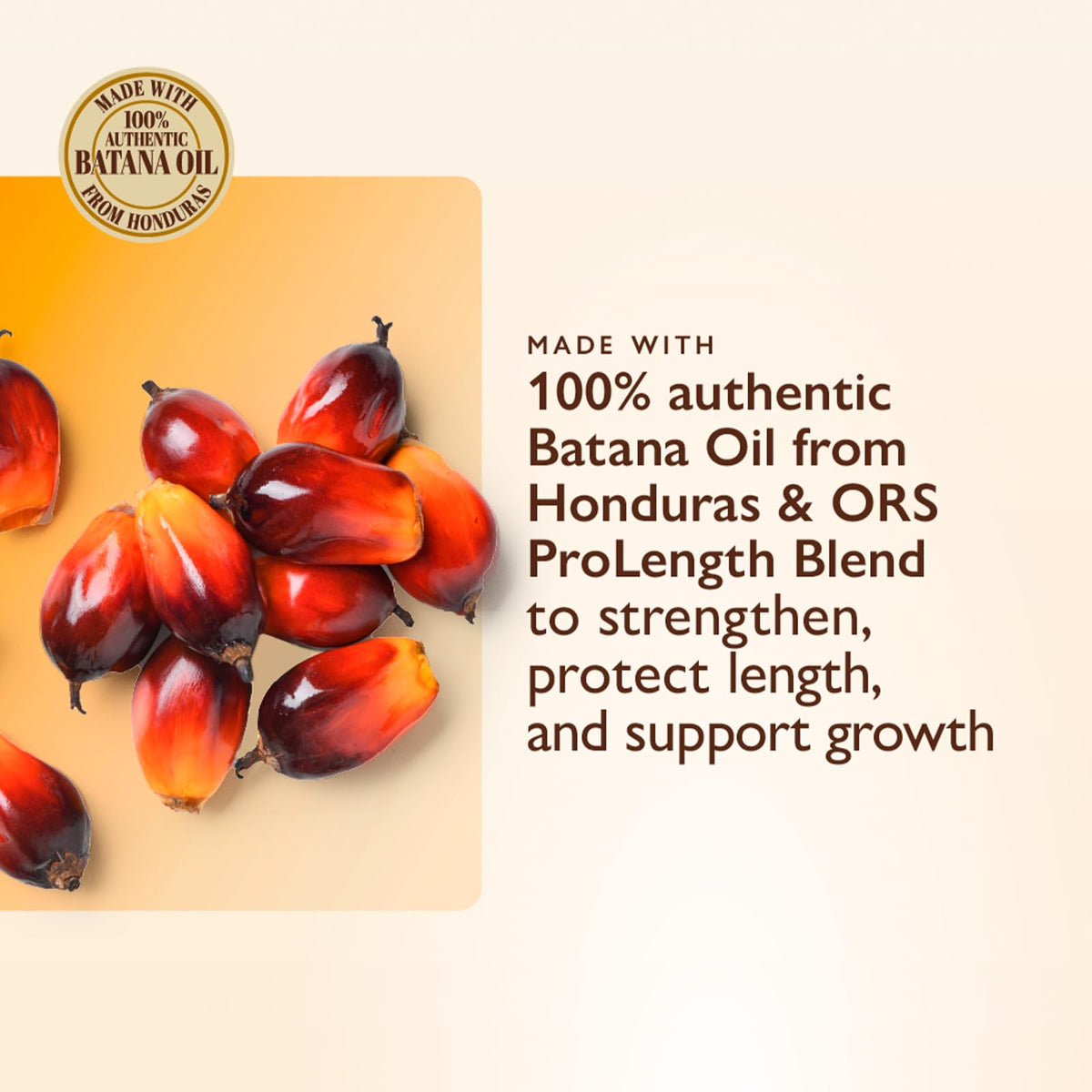 ORS product massaged into scalp highlighting hydration and comfort benefits