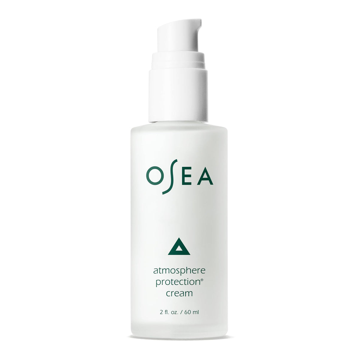 OSEA Atmosphere Protection cream front packaging shows clean design and benefits