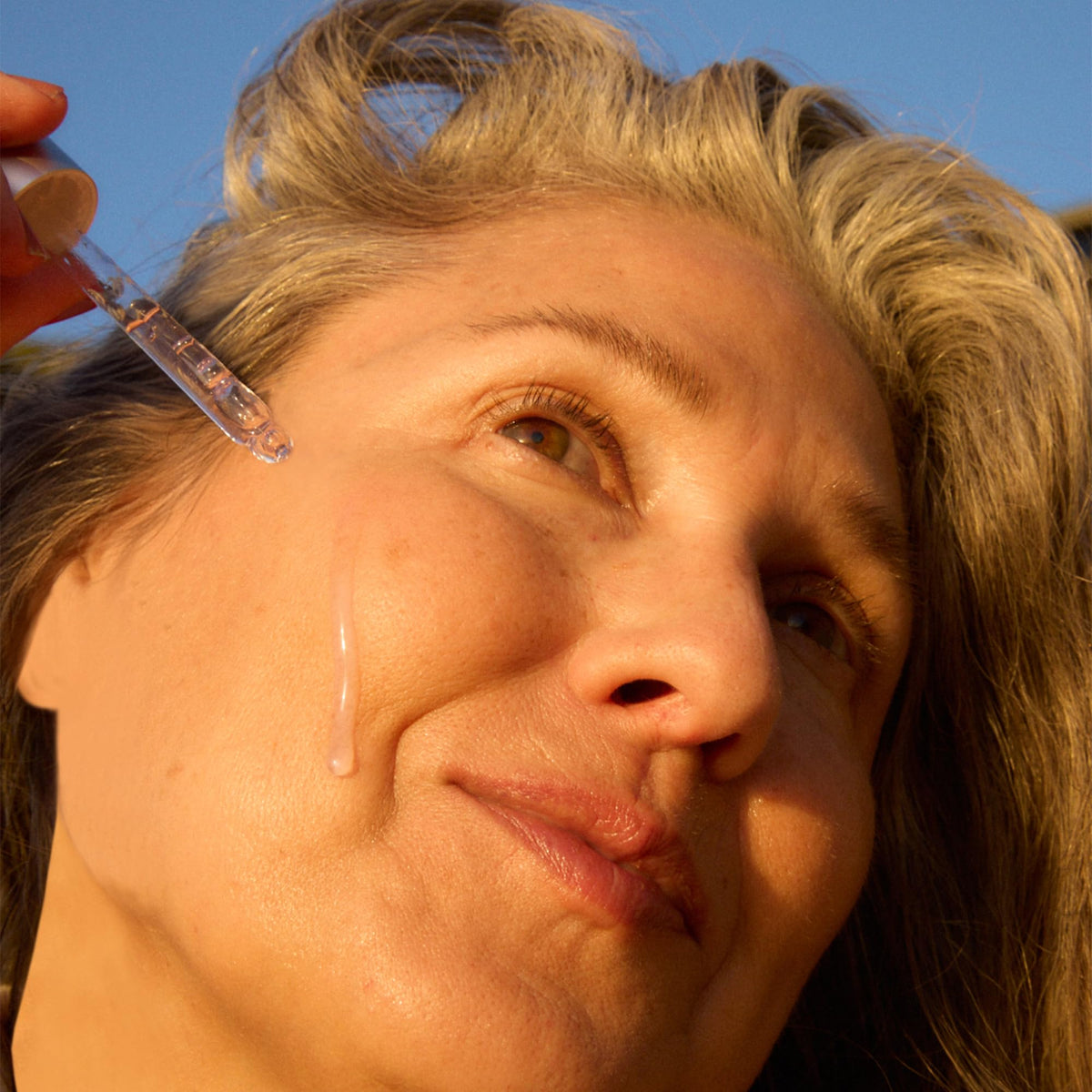 OSEA label close-up highlighting bio-retinol and peptide blend benefits
