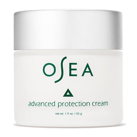 OSEA front packaging of face cream showing brand and jar benefit
