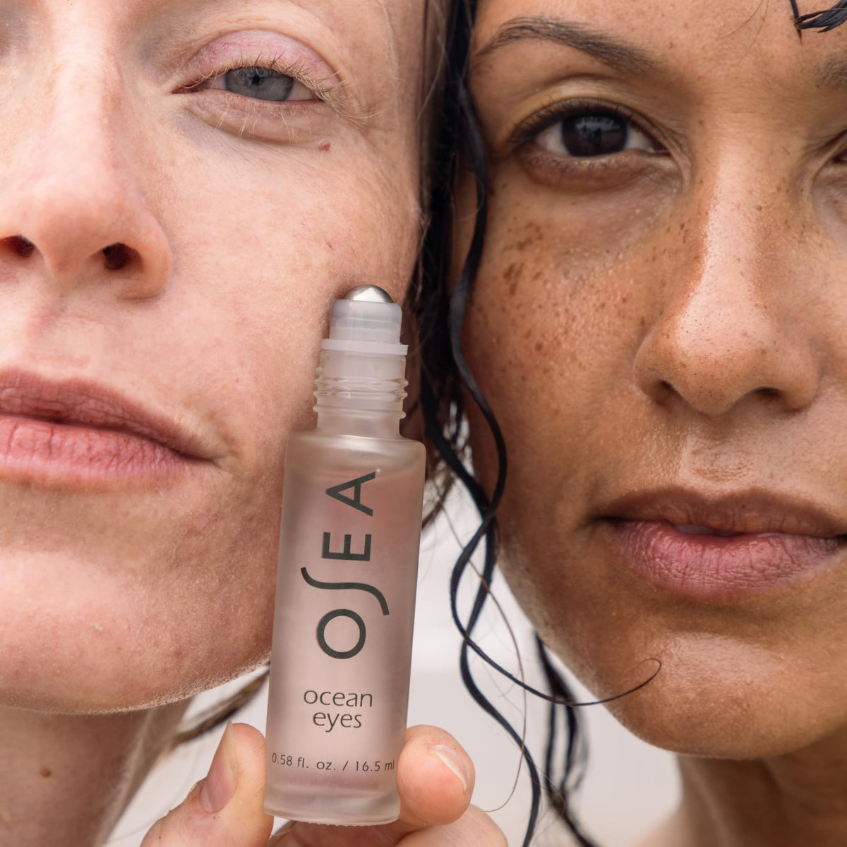 OSEA product next to common items showing true size and scale