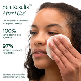 OSEA close-up texture showing lightweight oil-water blend that hydrates