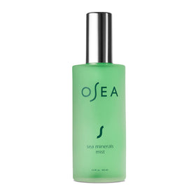 OSEA front bottle view showing label and clean beauty benefit