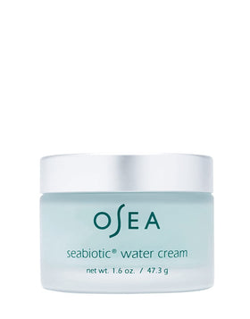 OSEA Seabiotic front jar showing label and compact size for easy travel