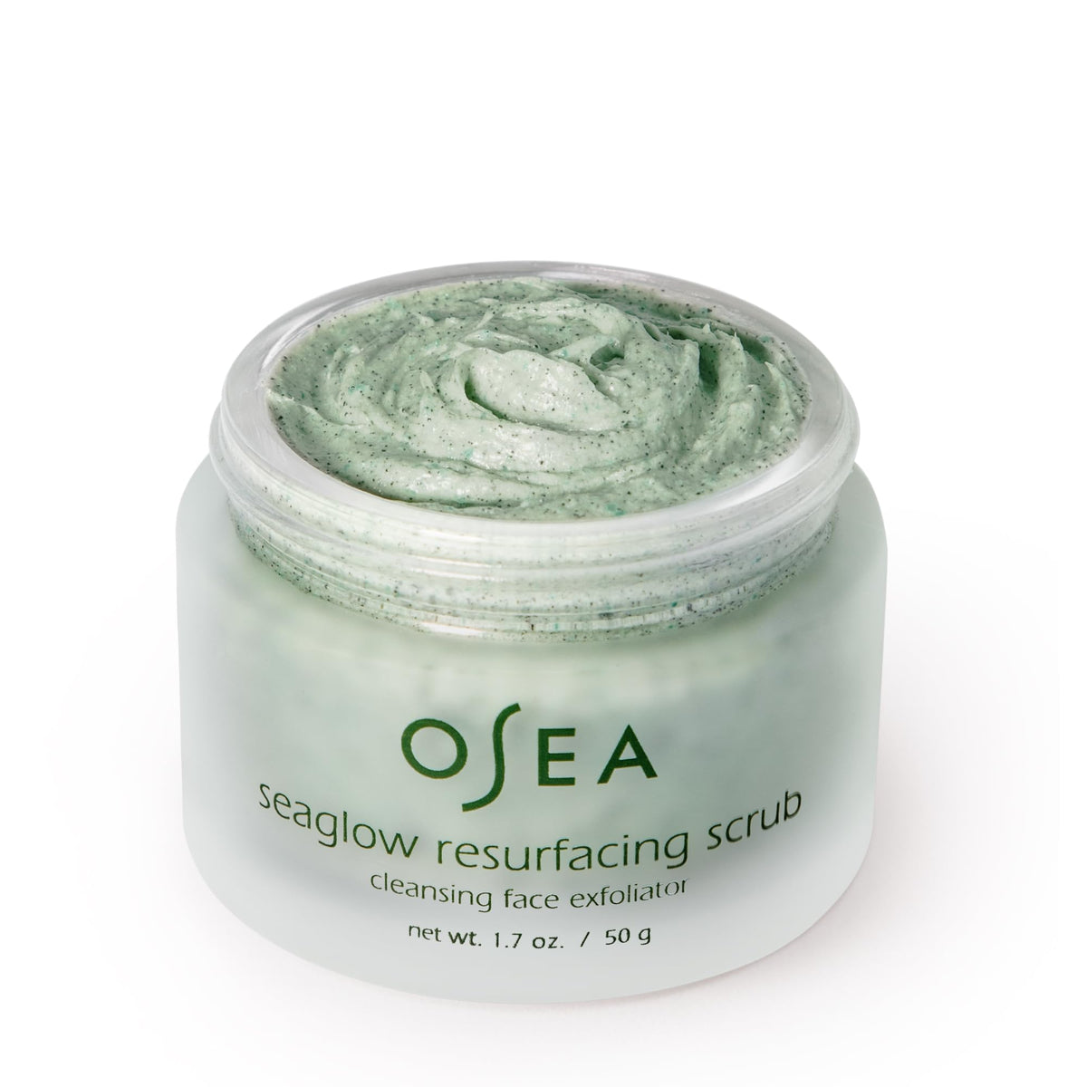 OSEA Seaglow whipped marshmallow texture close-up illustrating gentle application